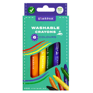 WASHABLE CRAYONS 6 COL.