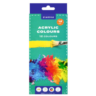 ACRYLIC PAINTS 12 COL. 12ML