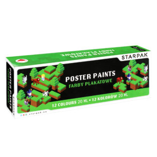POSTER PAINTS 12 COL. 20ML