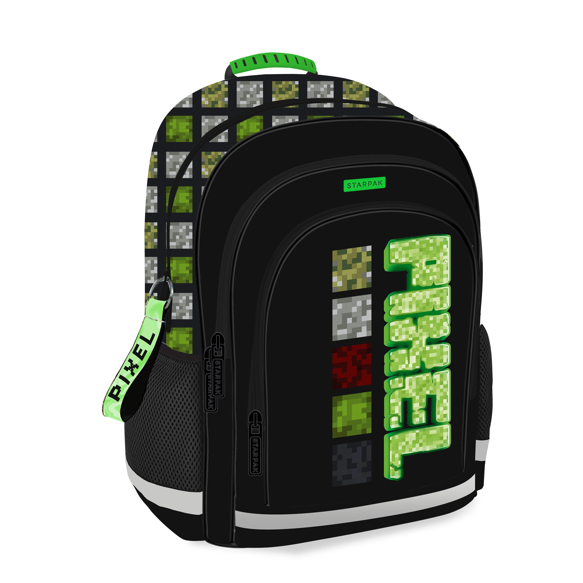 BACKPACK STK-14 PIXEL GREEN