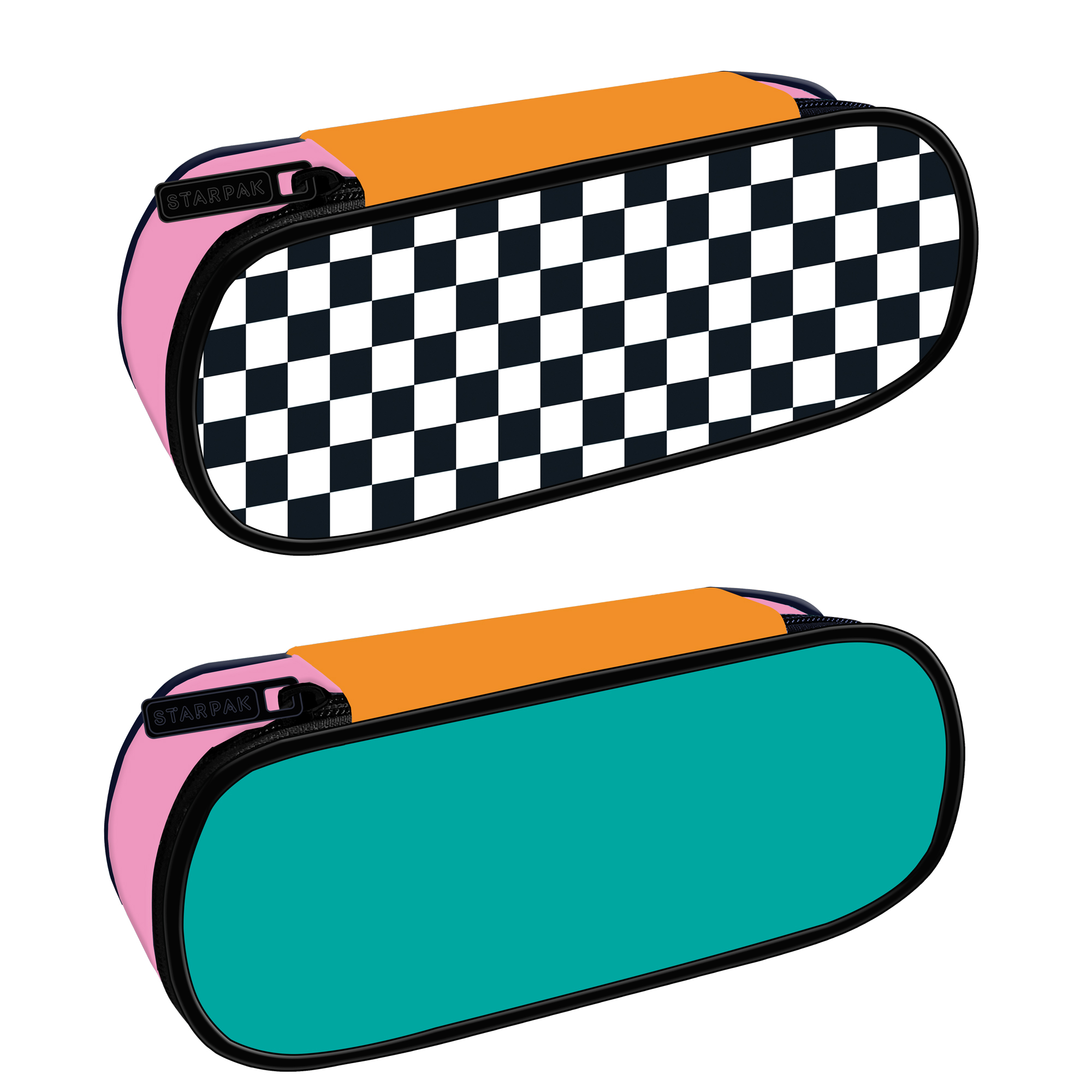 PENCIL CASE STK COLOUR BLOCK