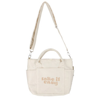 SHOLDER BAG STK ECRU