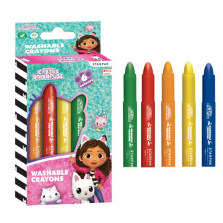 WASHABLE CRAYONS 6 COL.