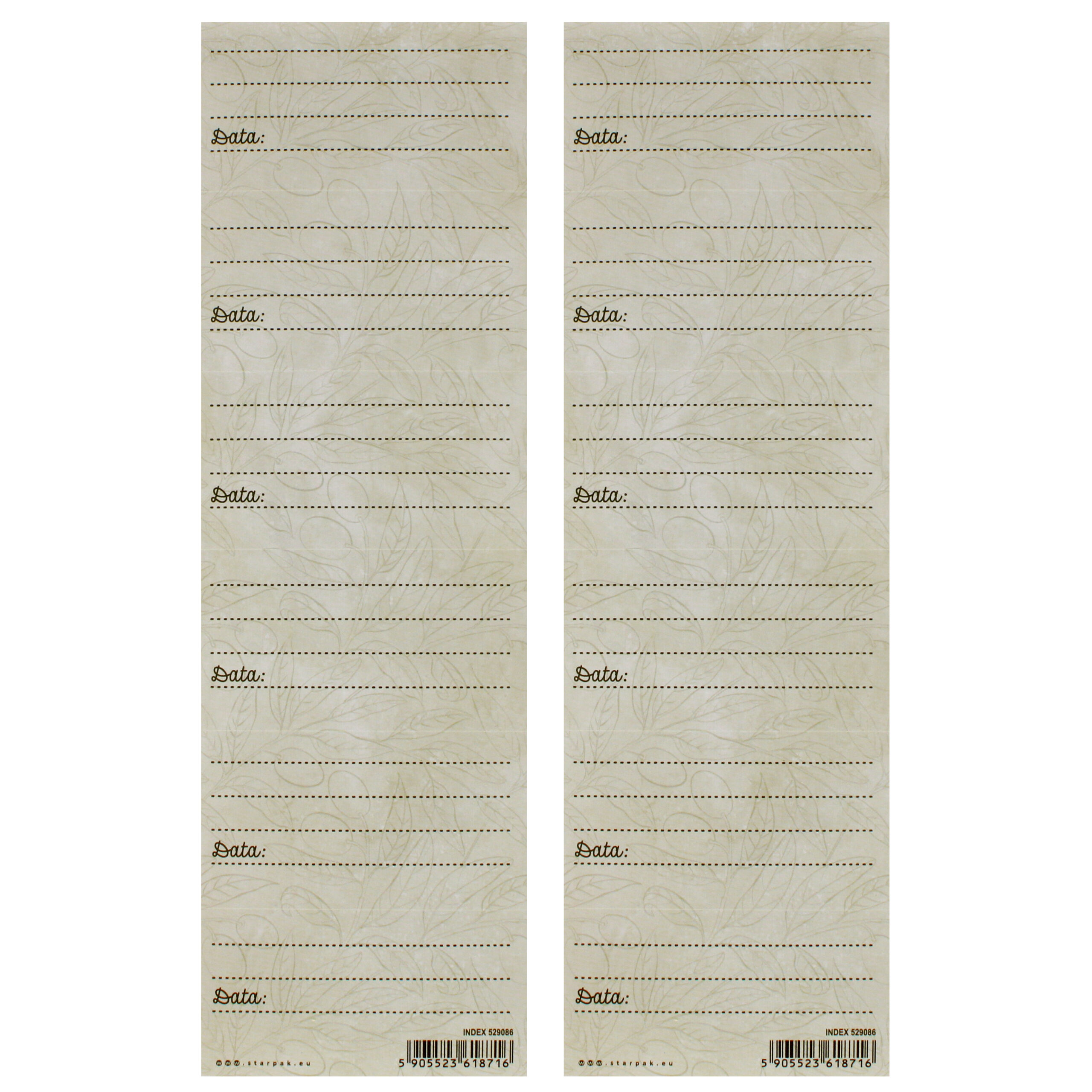 PRESERVES STICKER OLIVE