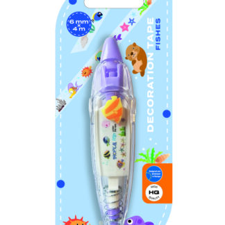 DECORATION TAPE FISHES 6MM X 4M