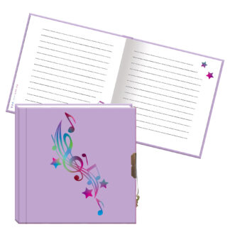 DIARY WITH LOCK 13,5X13,5 CM