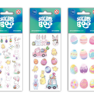 STICKERS 6,6X18CM EASTER 2