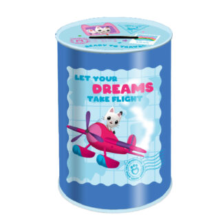 METAL COIN BOX, ROUND