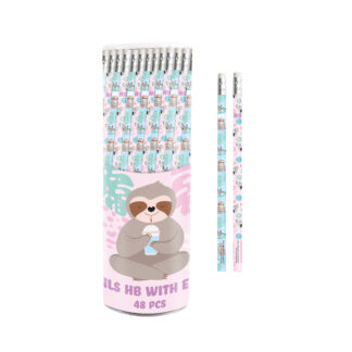 PENCIL WITH ERASER 48 PCS