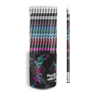 PENCIL WITH ERASER 48 PCS