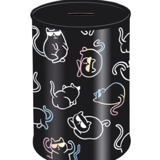 METAL COIN BOX, ROUND