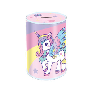 METAL COIN BOX, ROUND