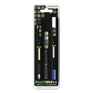 FOUNTAIN PEN 2 REFILLS+INK REMOVER