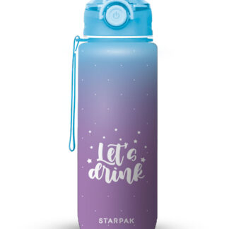 WATER BOTTLE 400 ML, VIOLET-BLUE
