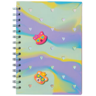 SILICON NOTEBOOK STK ANIMALS A5