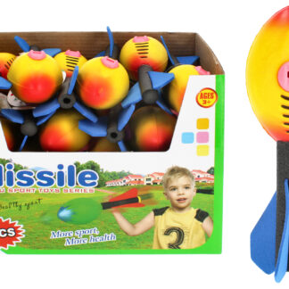 MISSILE WITH SOUND DISP 17CM