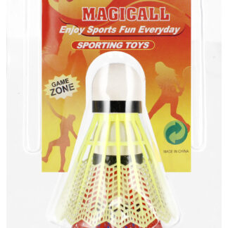 BADMINTON SHUTTLCOCKS 3PCS B/C 11X23X7