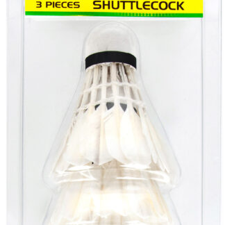 BADMINTON SHUTTLCOCKS 3PCS B/C 11X22X7