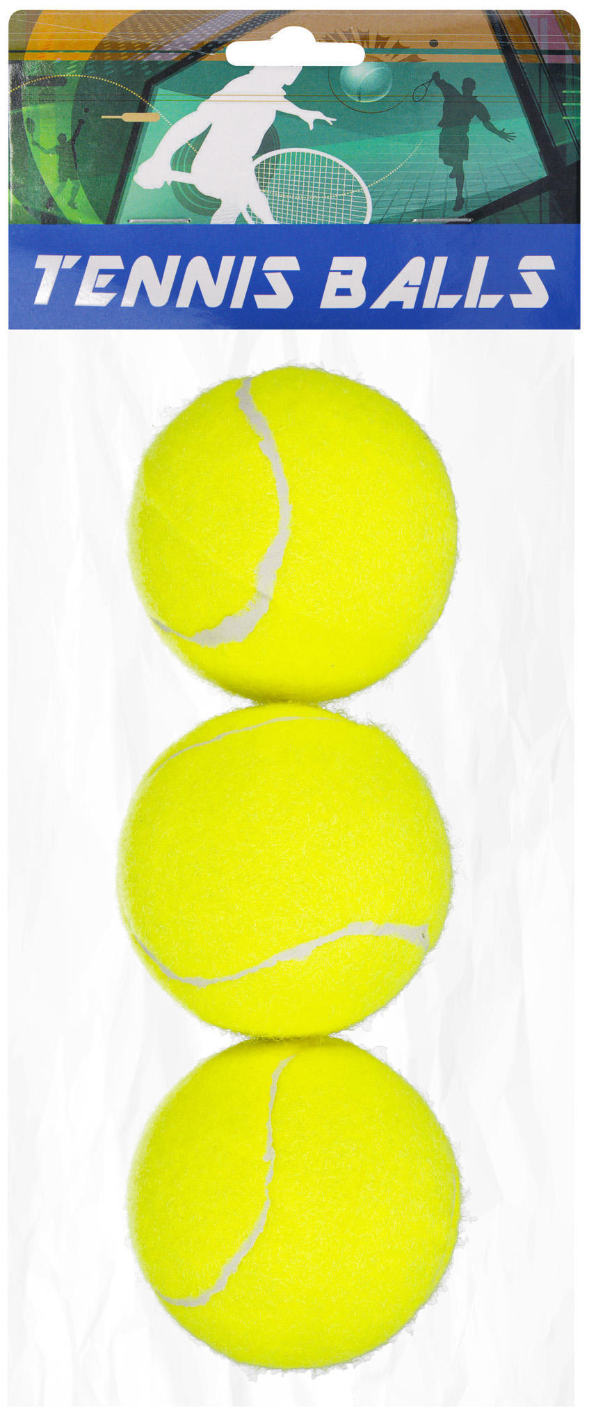 BALL - TENNIS BALL 3PCS PBH 12X27X7