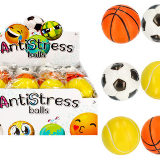 MC SPORT ANTI-STRESS BALL MIX DISP 7CM