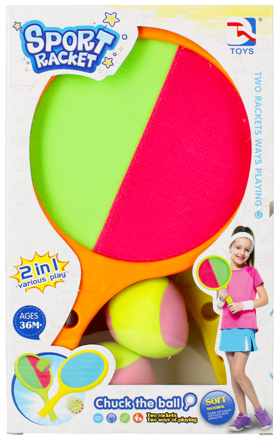 RACKET SET WB 20X32X6