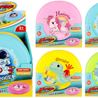 FLYING DISC EVA 18CM MIX4 DISP  18CM