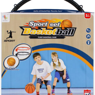 BASKETBALL SET MET+ACCESS.COLOUR BOX 33X39X8