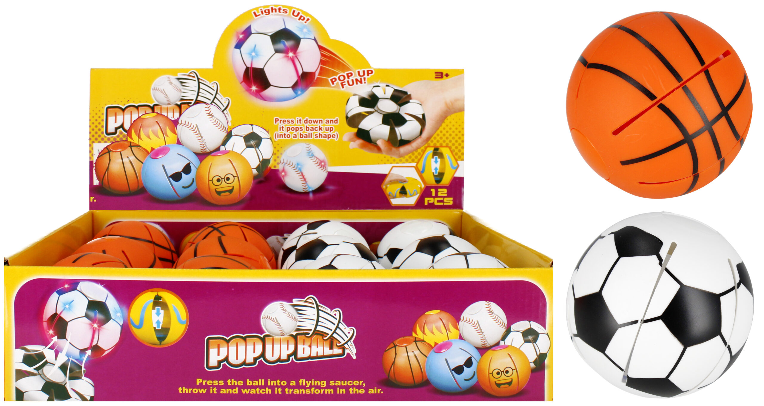 BALL 2IN1 DISC DISP 8CM