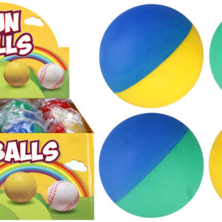 BALL BOUNCY BALL MIX4 DISP 6CM