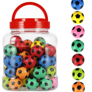 BALL - RUBBER BALL FOOTBALL DISP 3CM