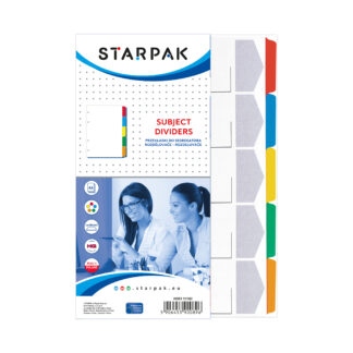 DIVIDERS WITH INDICES A4 5 COL.