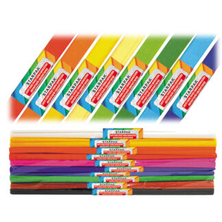 CREPE TISSUE PAPER 50X200CM MIX CLASSIC