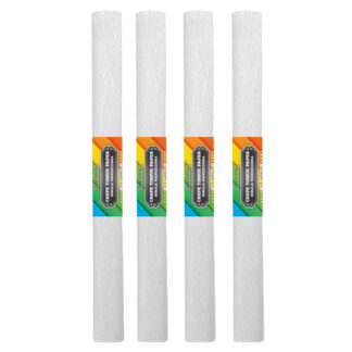 CREPE TISSUE PAPER 50X200CM WHITE
