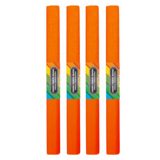 CREPE TISSUE PAPER 50X200CM DARK ORANGE