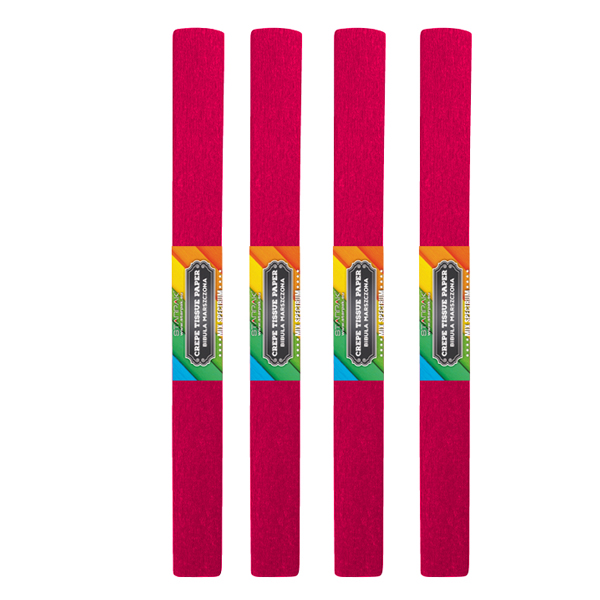 CREPE TISSUE PAPER 50X200CM CLARET