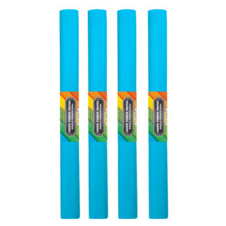 CREPE TISSUE PAPER 50X200CM LIGHT BLUE