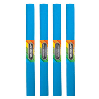 CREPE TISSUE PAPER 50X200CM AZURE