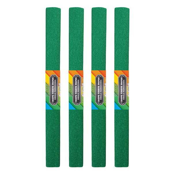 CREPE TISSUE PAPER 50X200CM DARK GREEN