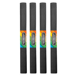 CREPE TISSUE PAPER 50X200CM BLACK