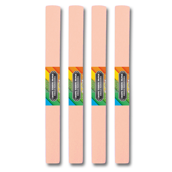 CREPE TISSUE PAPER 50X200CM SALMON PINK