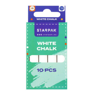 WHITE CHALK, 10 PCS