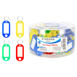 KEY PENDANT WITH ADRESS, 100 PCS