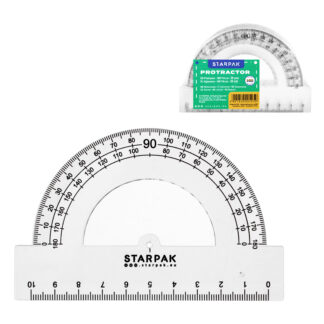 PROTRACTOR 180'/10CM, 20 PCS