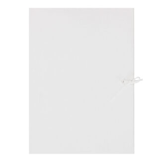 FILE WITH STRAP A4 WHITE