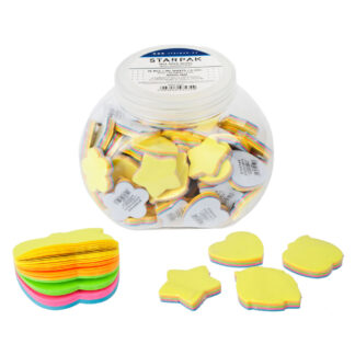 REMOVABLE SELF-STICK NOTES NEON 90SH, 75 PCS