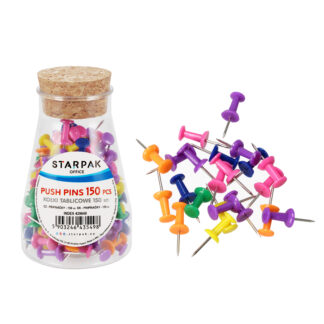 COLOUR PUSH PINS,150 PCS
