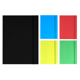 FILE WITH RUBBER BAND A4 MIX COL.