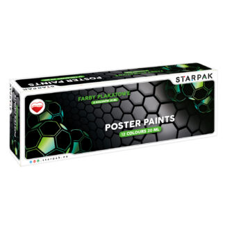 POSTER PAINTS 12 COL. 20ML