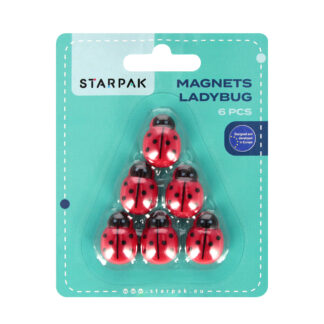 MAGNET LADYBUG 6 PCS