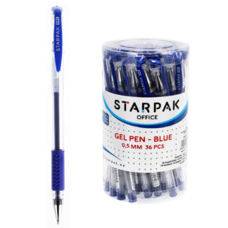 GEL PEN WITH GRIP BLUE